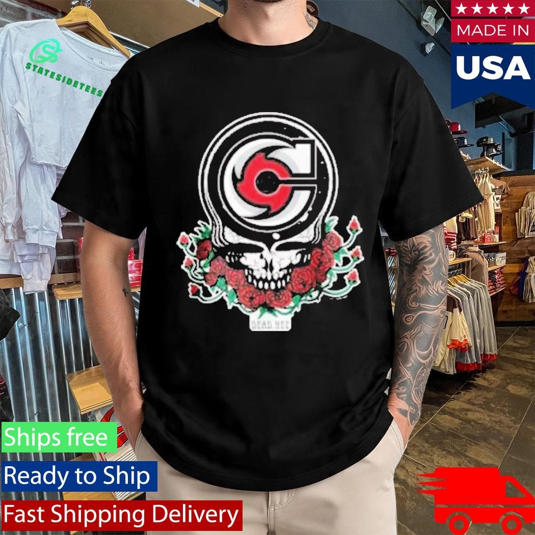 Cyclones Grateful Dead Night Black T-Shirt