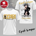 Cyndi Lauper Las Vegas 2026 Two Sided Shirt