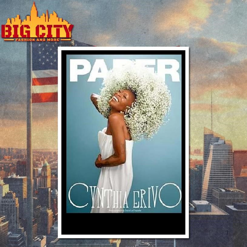 Cynthia Erivo Graces The Cover Of Paper Magazine Shirt