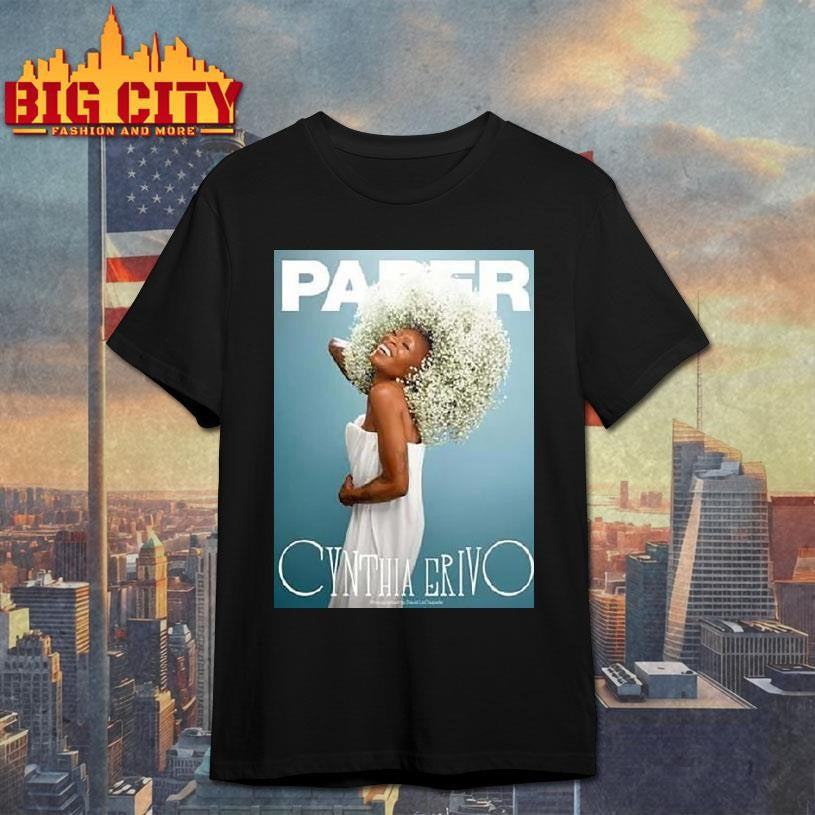 Cynthia Erivo Graces The Cover Of Paper Magazine Shirt