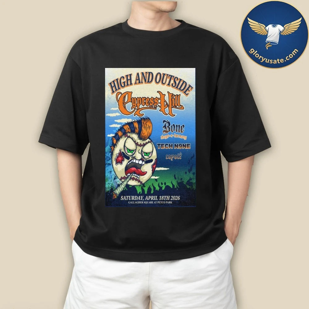 Cypress Hill Apr 18 2026 Gallagher Square At Petco Park Poster Shirt