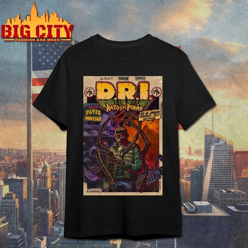 D.R.I. Mar 20 2026 Circo Voador Rio de Janeiro Brazil Poster shirts