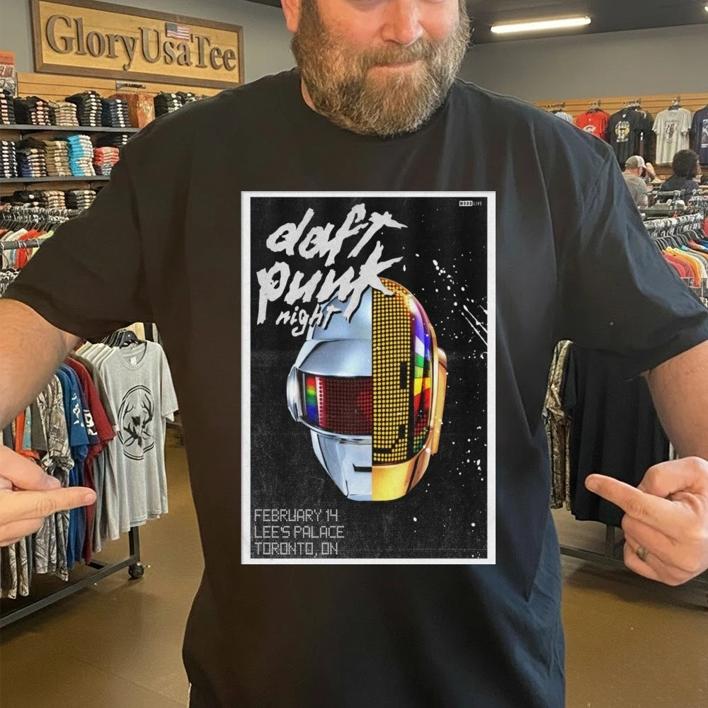 DAFT PUNK NIGHT Tour Toronto, ON Feb 14 2026 Poster Shirt