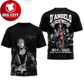D’Angelo 1974 2025 Memories Shirt