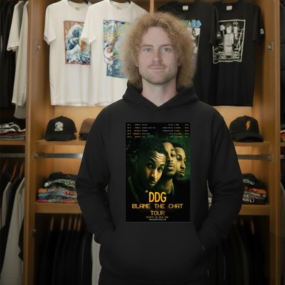 DDG Blame The Chat Tour 2026 Poster Shirt