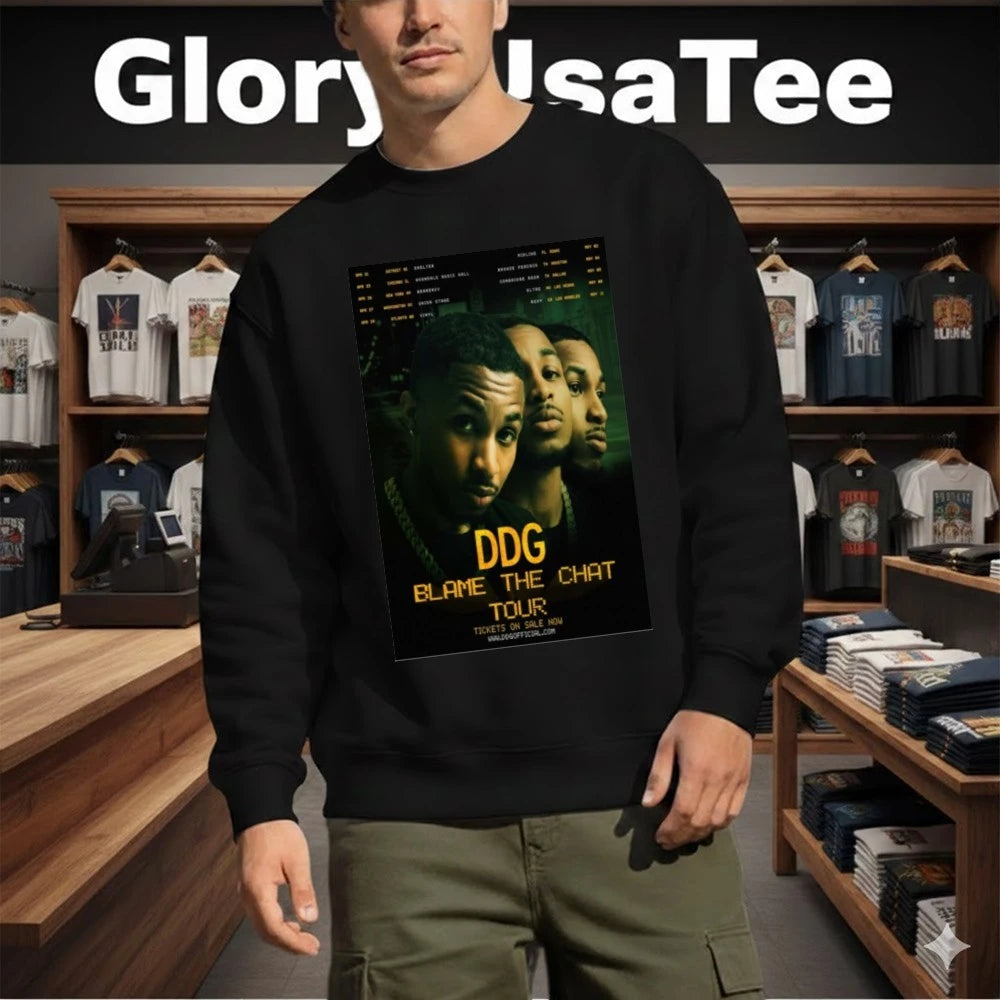 DDG Blame The Chat Tour 2026 Poster Shirt
