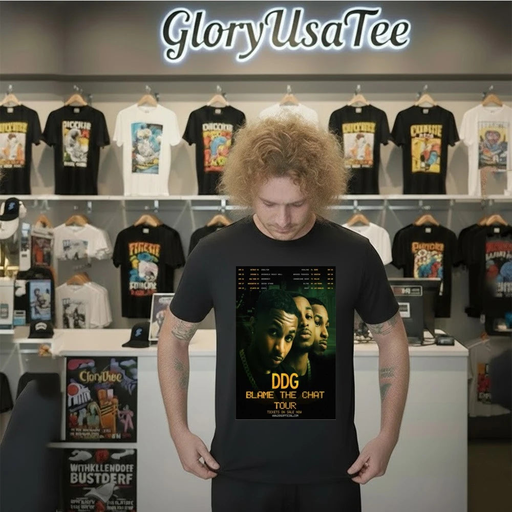 DDG Blame The Chat Tour 2026 Poster Shirt