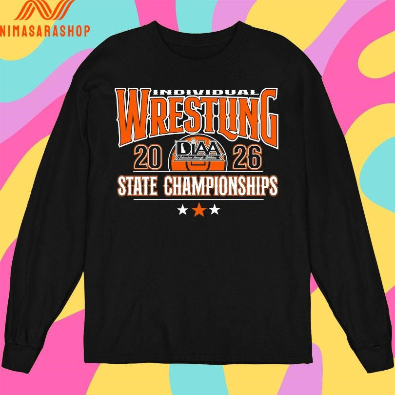 DIAA Individual Wrestling 2026 State Championships Shirts