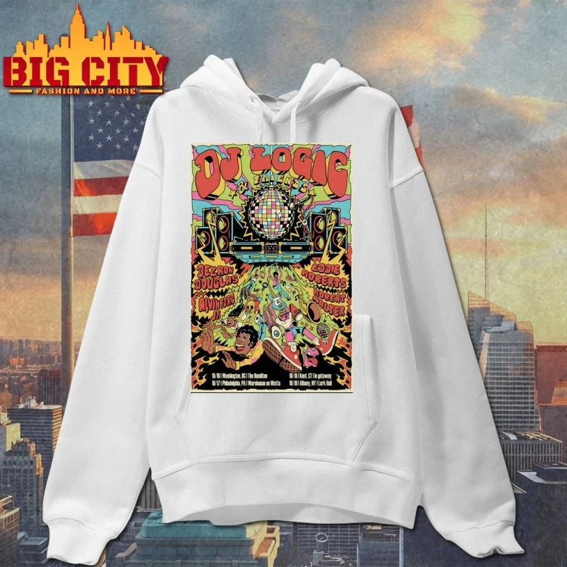 DJ Logic &amp; Friends Tour October 2025 Poster shirt