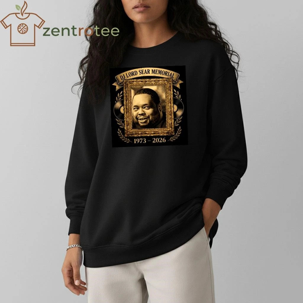 DJ Lord Sear Memorial Tribute T-Shirt – 1973-2026 Graphic Tee – Nkctees