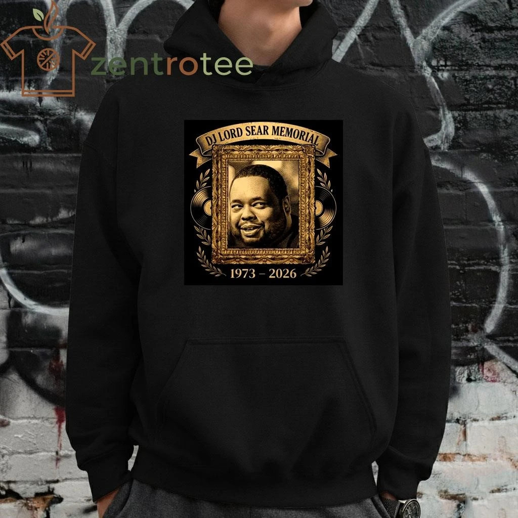 DJ Lord Sear Memorial Tribute T-Shirt – 1973-2026 Graphic Tee – Nkctees