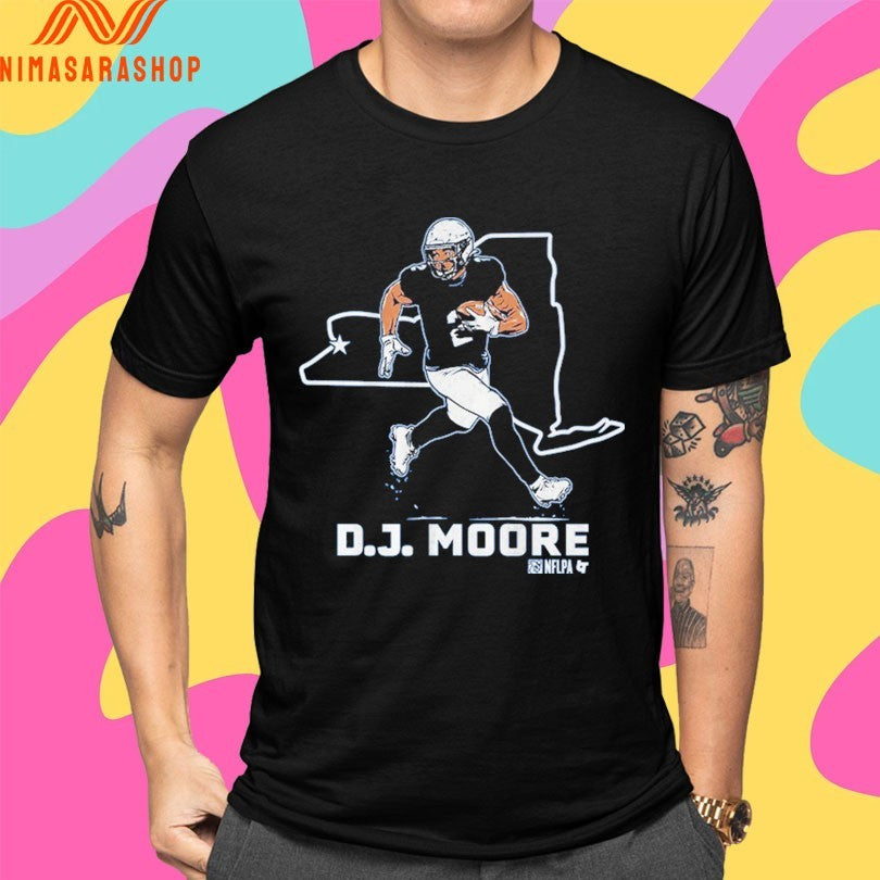 DJ Moore State Star Buffalo Shirts