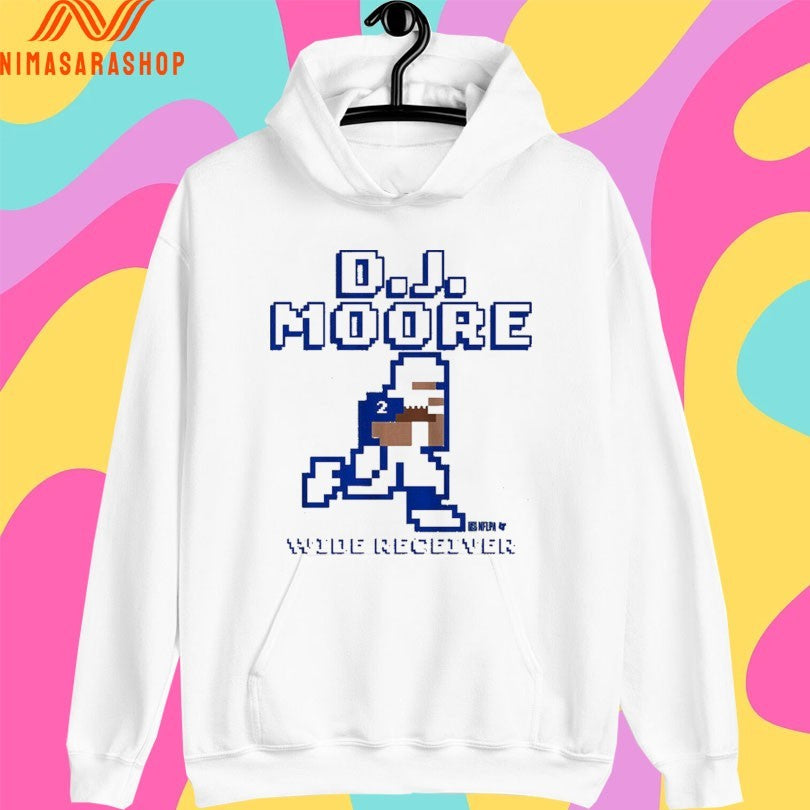DJ Moore Wide Receiver Retro Baller Shirts