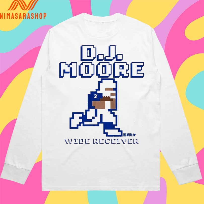 DJ Moore Wide Receiver Retro Baller Shirts