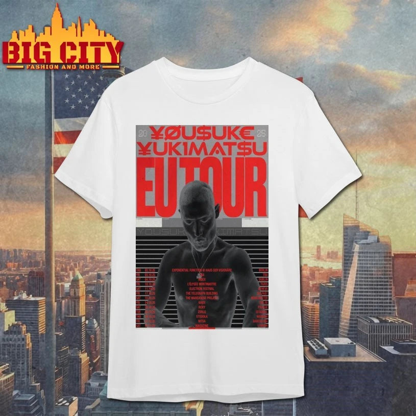 DJ Yousuke Yukimatsu 2025 EU Tour Poster shirts