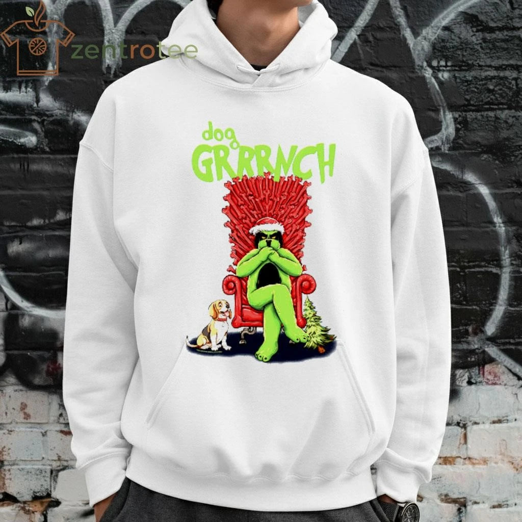 DOG GRINCH Iron Throne tee