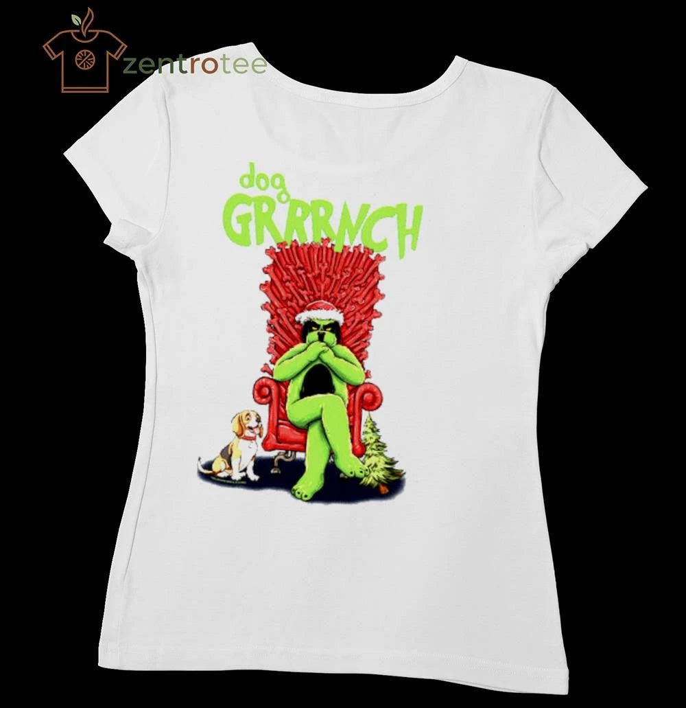 DOG GRINCH Iron Throne tee