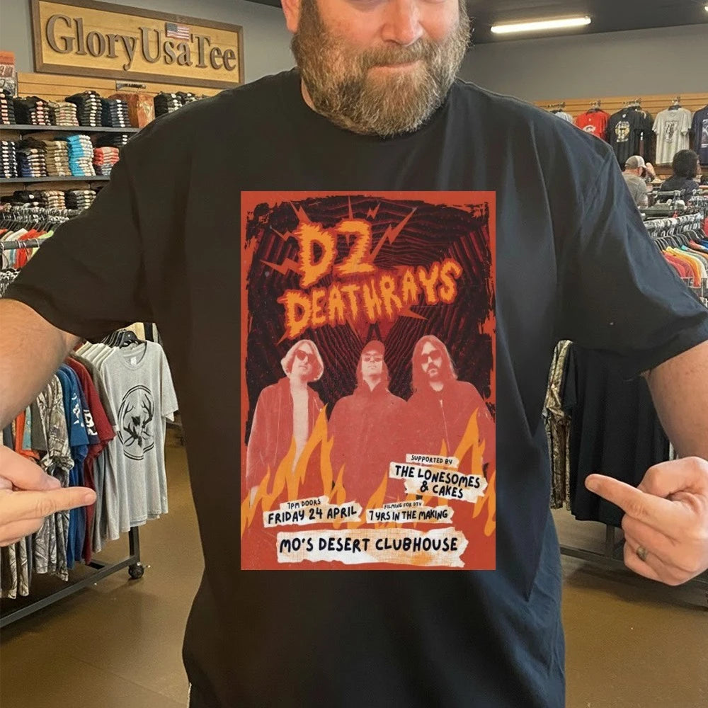 DZ DEATHRAYS Tour Burleigh Heads Australia On Apr 24 2026 Poster Shirt