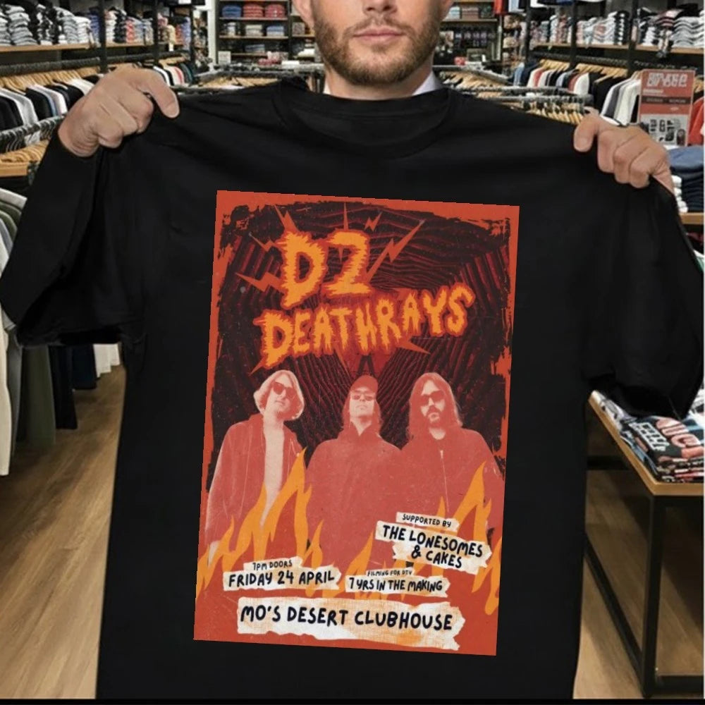 DZ DEATHRAYS Tour Burleigh Heads Australia On Apr 24 2026 Poster Shirt