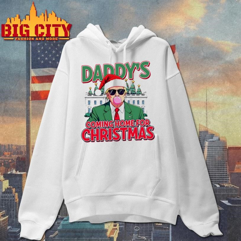 Daddy Coming Home For Christmas Shirt