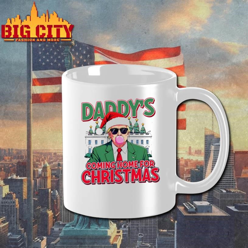 Daddy Coming Home For Christmas Shirt