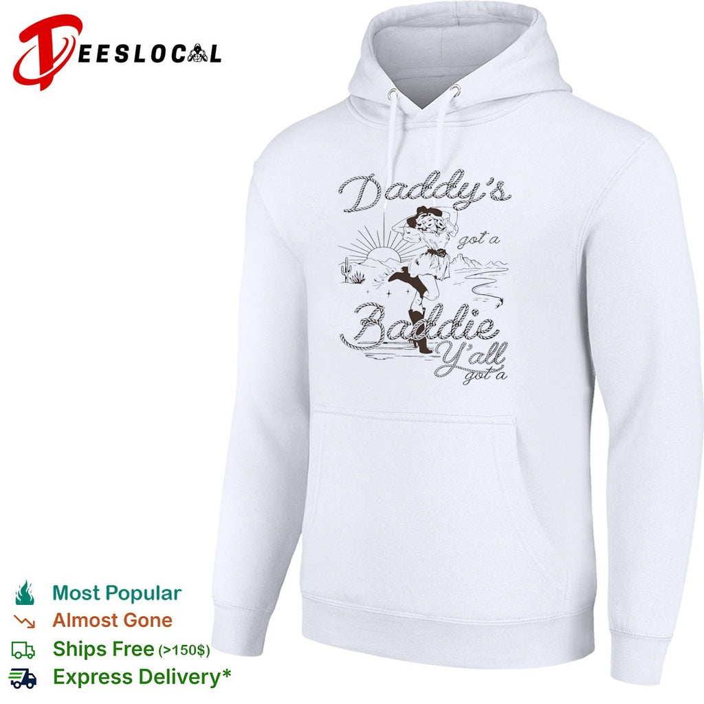 Daddy’s baddie western cowgirl rope font shirt