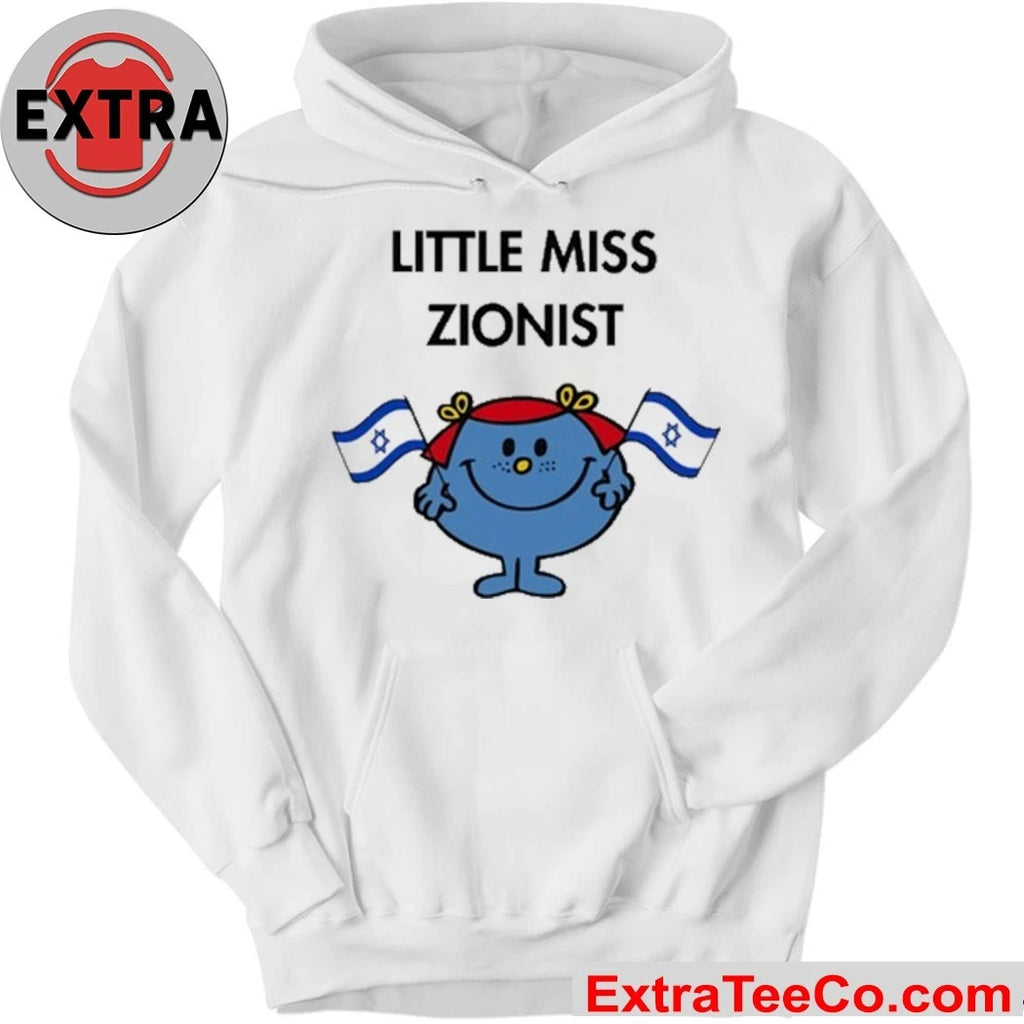 Dahlia Kurtz Little Miss Zionist Holding the Israeli flag T-Shirt