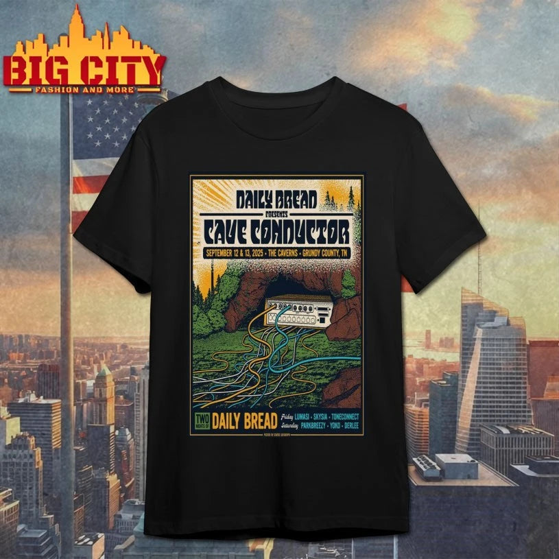 Daily Bread Sep 12-13, 2025 The Caverns in Grundy County, TN Poster shirt