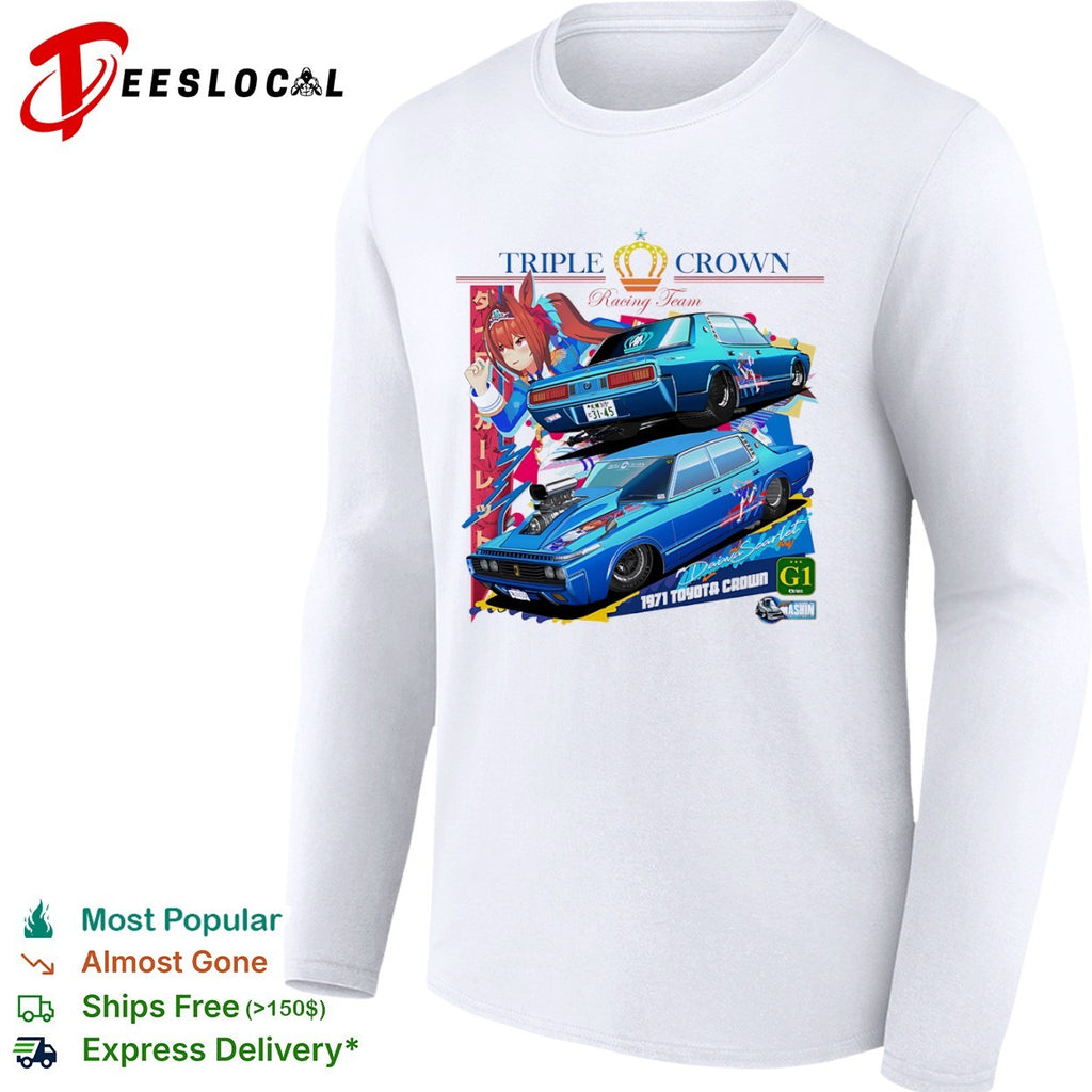 Daiwa Scarlet Uma Musume 1971 Toyota Crown Triple Crown Racing shirt