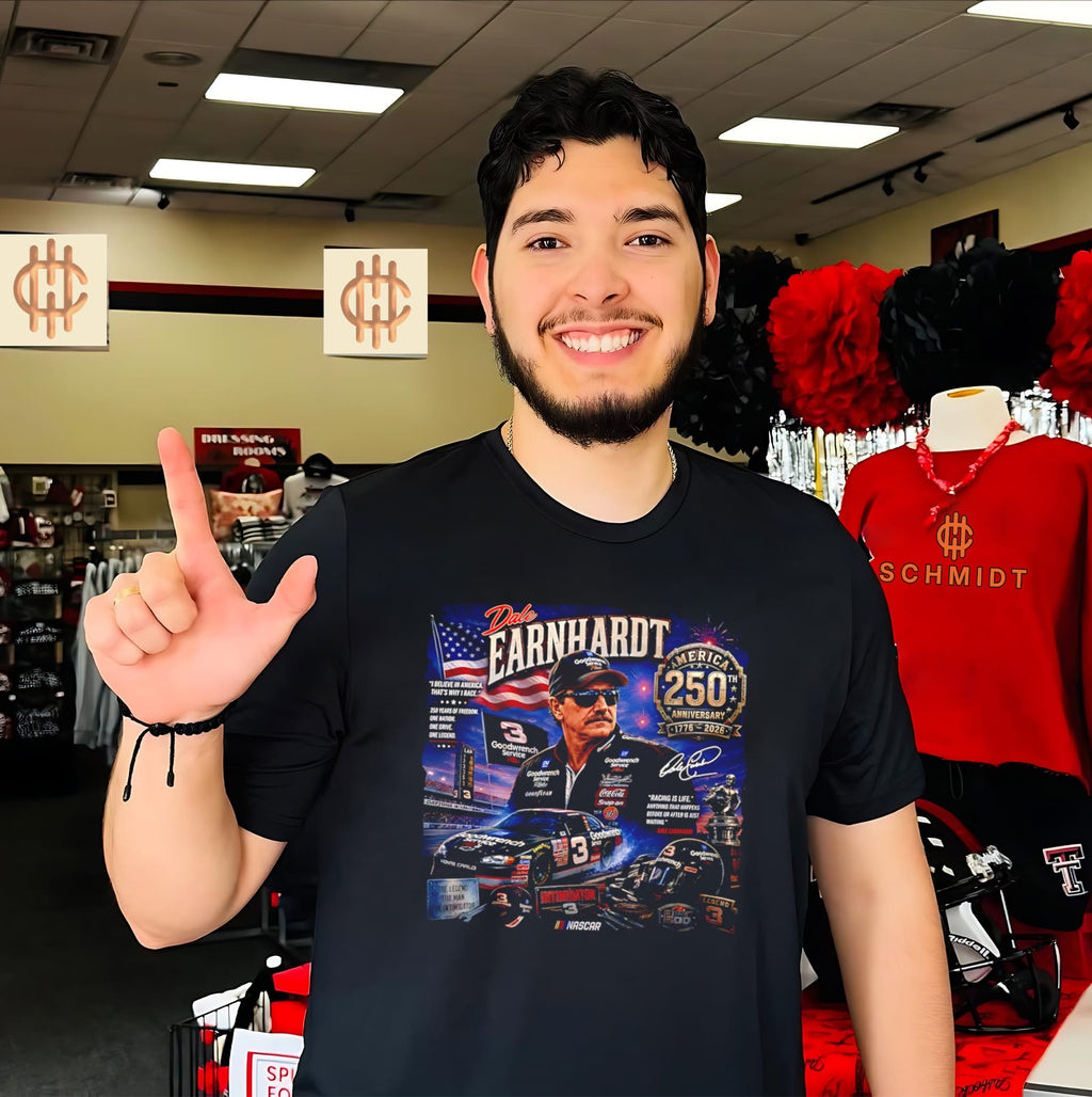 Dale Earnhardt America 250th Anniversary 1776-2026 vintage shirt