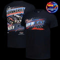 Dale Earnhardt Richard Childress Racing Team Collection Black 1-Spot Man in Black Two Sided Shirt