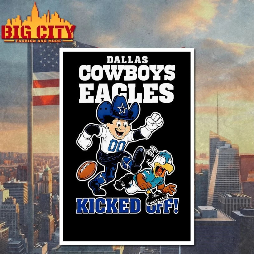 Dallas Cowboys 2025 Kickoff Game Winners Shirts