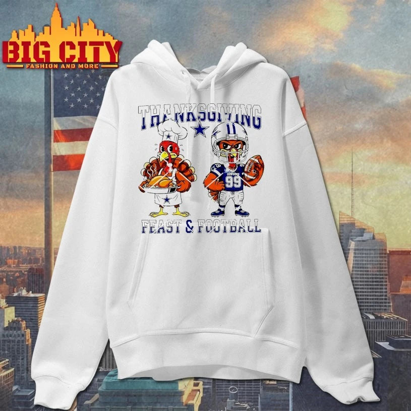 Dallas Cowboys Thanksgiving Feast Football shirt