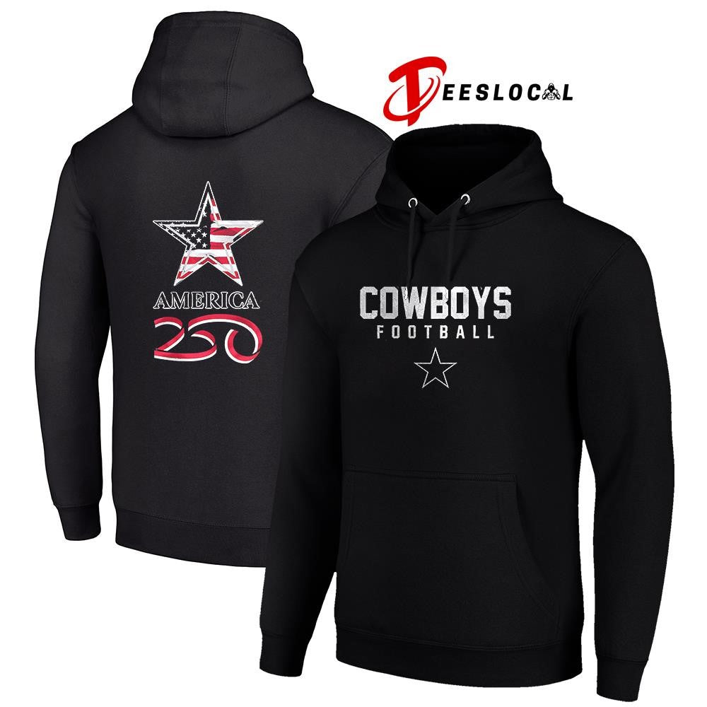 Dallas Cowboys x 250 years of America camo shirt