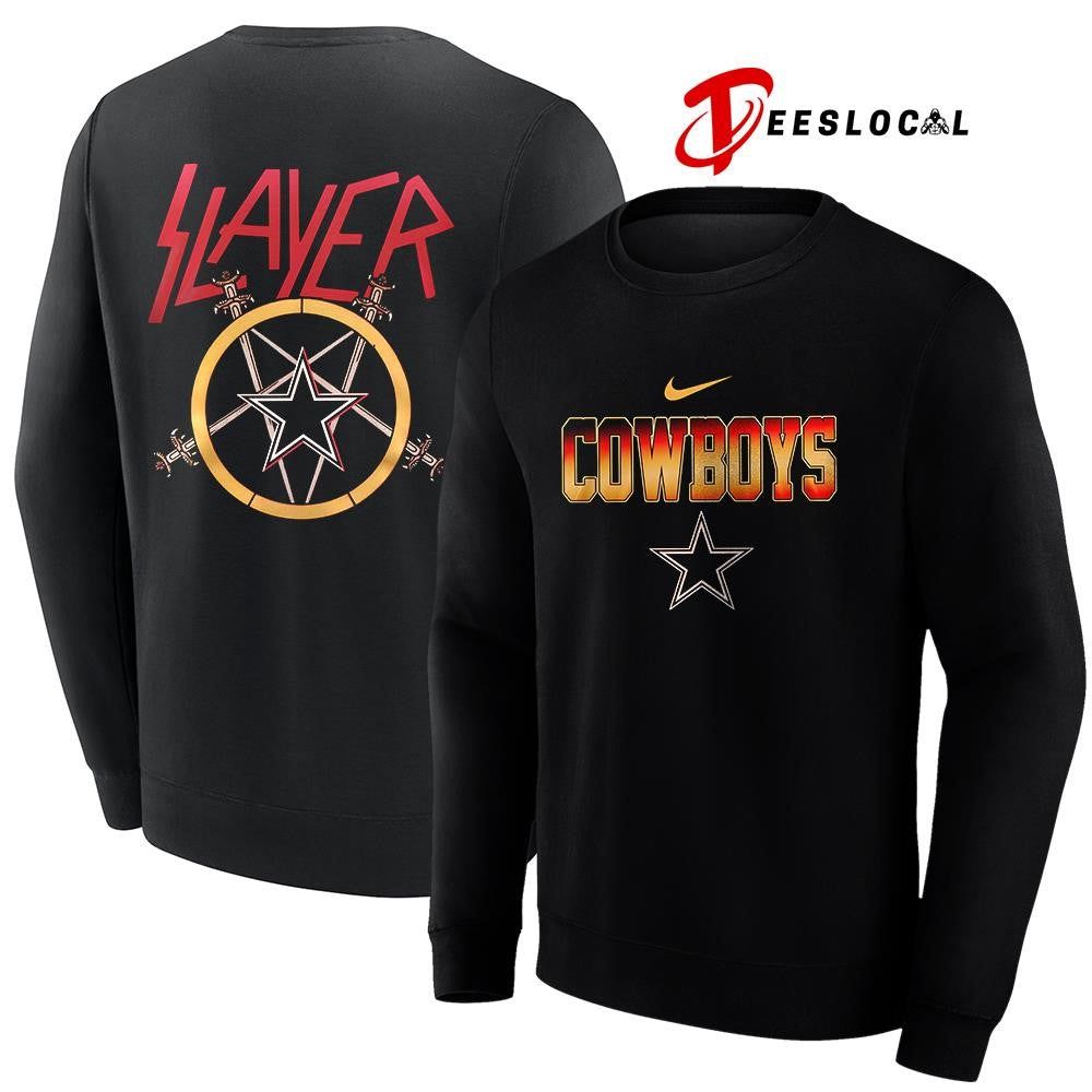 Dallas Cowboys x Slayer logo shirt