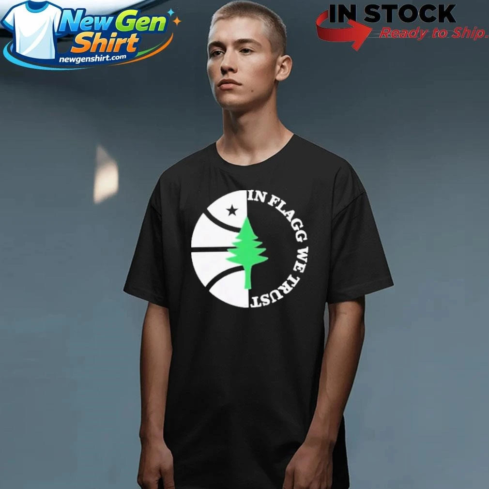 Dallas Mavericks with In Flagg We Trust Shirt