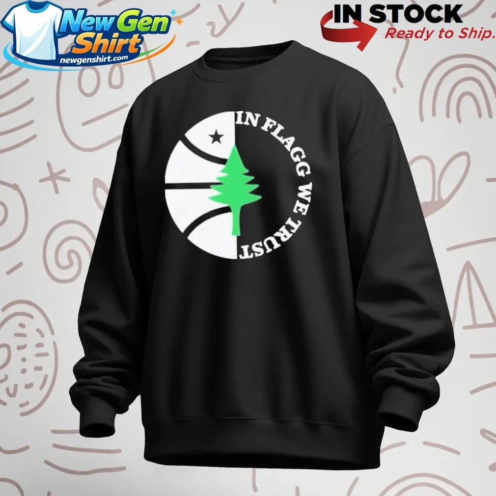Dallas Mavericks with In Flagg We Trust Shirt
