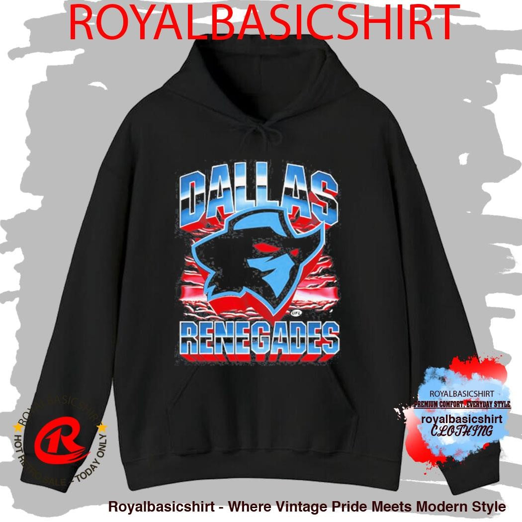 Dallas Renegades UFL vintage logo T-Shirt