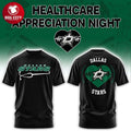 Dallas Stars Healthcare Appreciation Night Two Sided Shirt