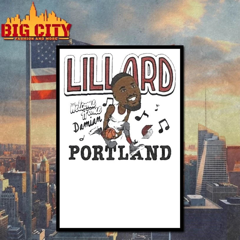 Damian Lillard Portland Welcome home damian shirt