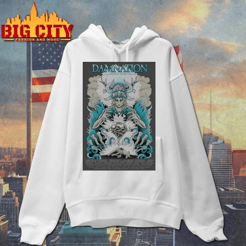 Damnation BEC Arena Manchester UK November 8-9 2025 Poster shirt