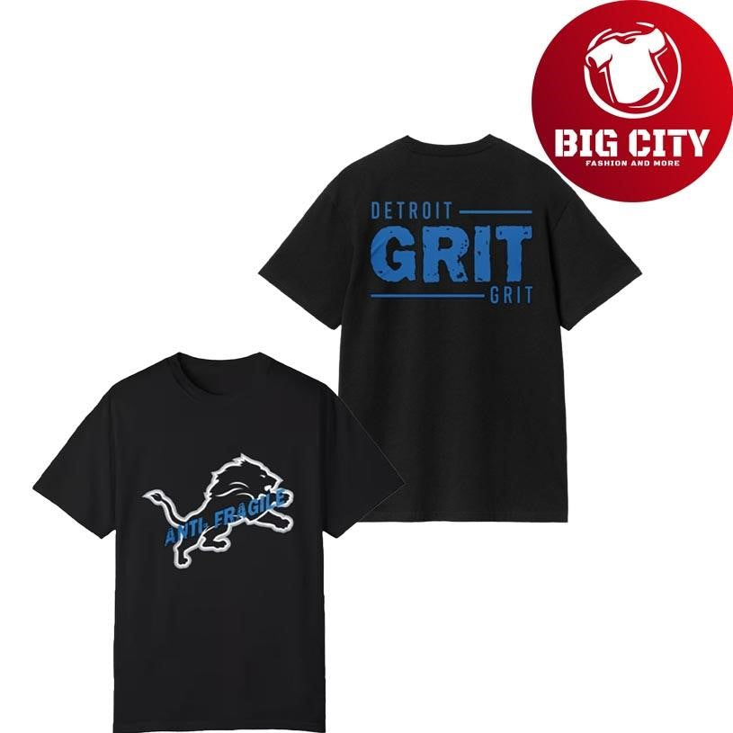 Dan Campbell Anti Fragile Detroit Grit Grit Shirt
