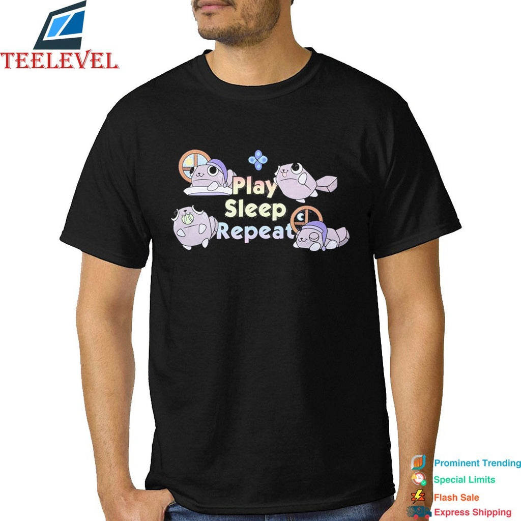 Dandy’s World Pebble Play Sleep Repeat T-shirts