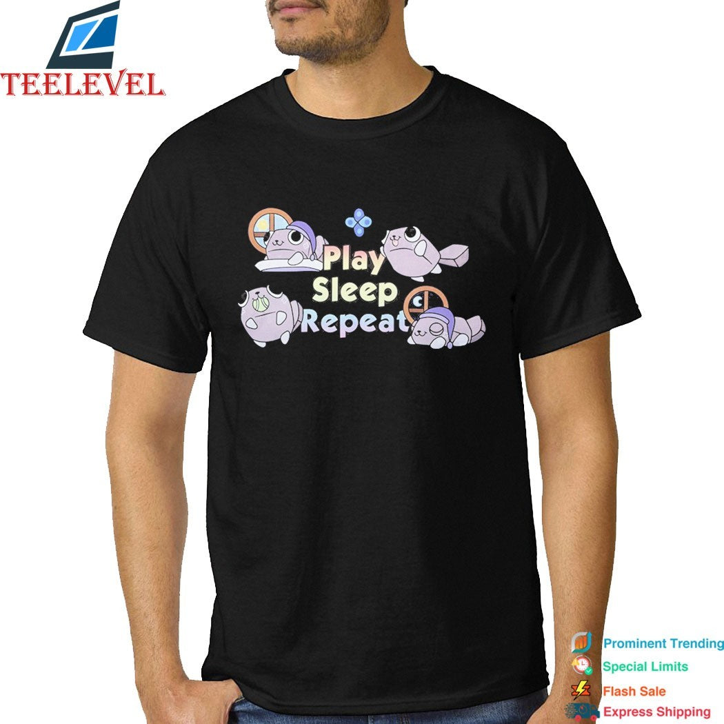 Dandy’s World Pebble Play Sleep Repeat T-shirts