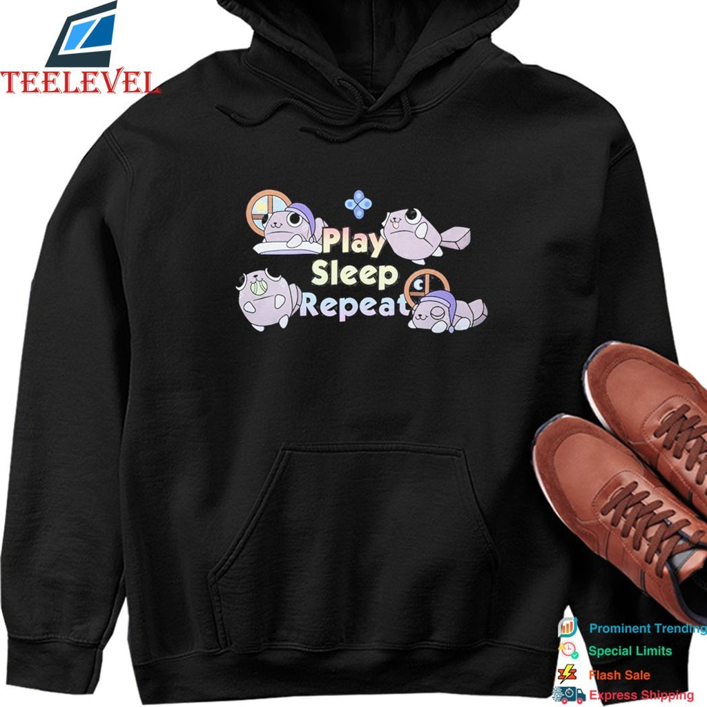 Dandy’s World Pebble Play Sleep Repeat T-shirts