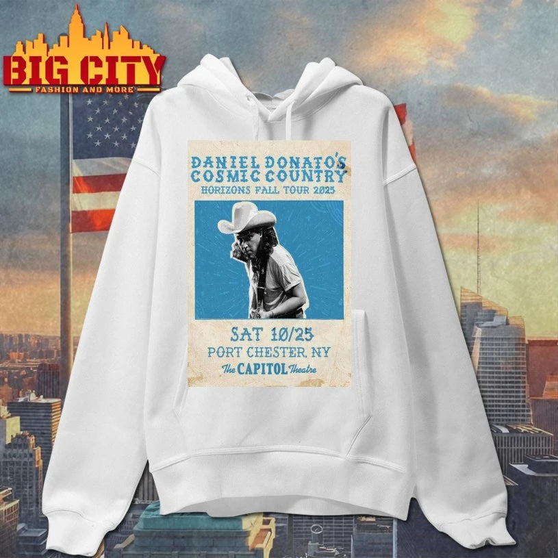 Daniel Donato’s Cosmic Country Port Chester Tour On Oct 25 2025 Poster shirt