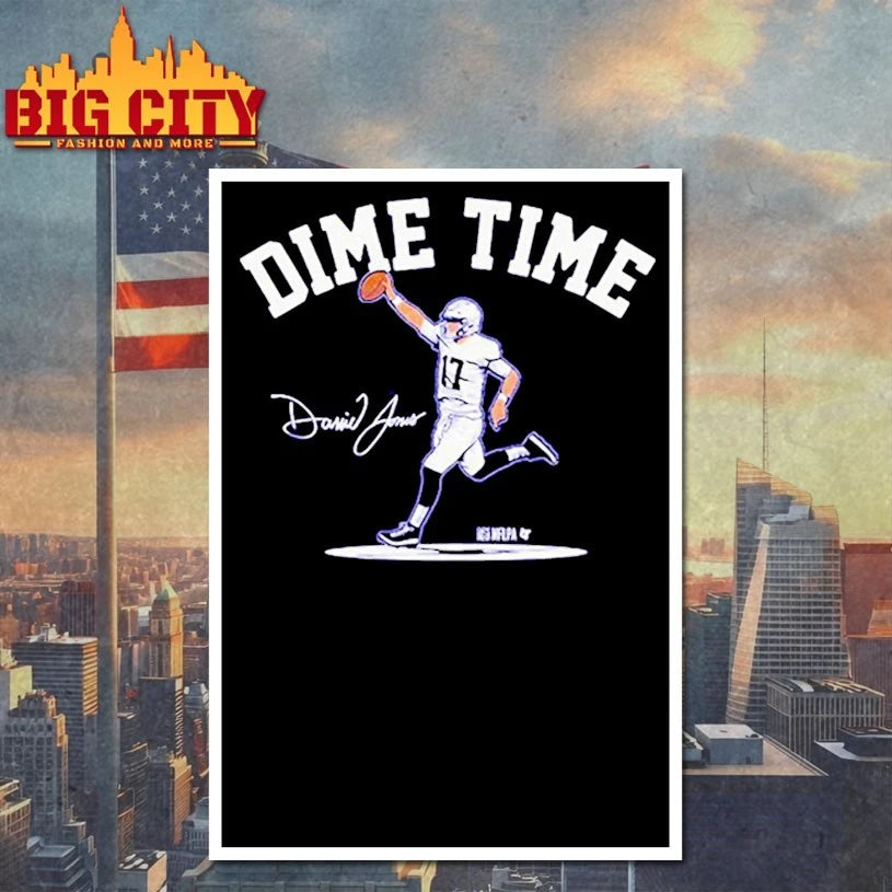 Daniel Jones Indianapolis Dime Time Shirt