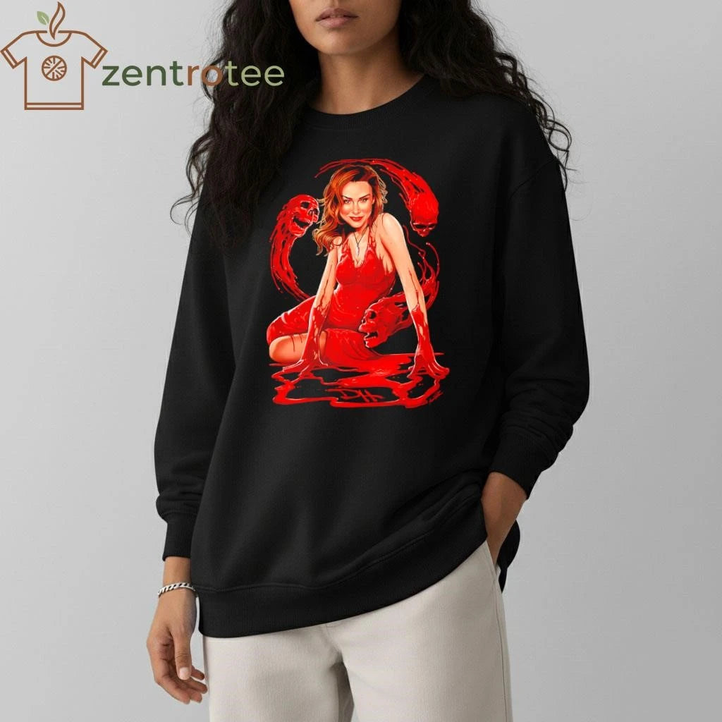 Danielle Harris blood tee