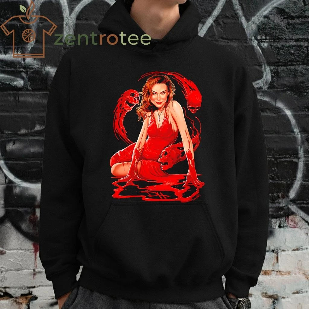 Danielle Harris blood tee