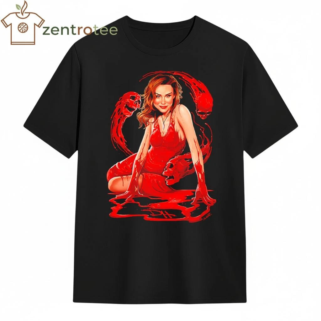 Danielle Harris blood tee